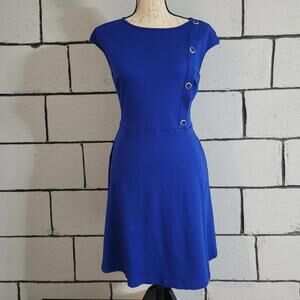 BUNDLE SALE!  NY & Co. Blue Sleeveless Dress Sz M